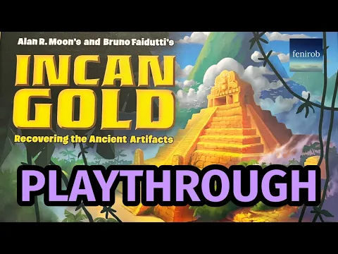Incan Gold Board Game | Playthrough