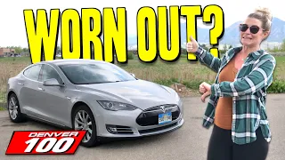 How Much Range Does Our Cheap Model S REALLY Have After 100K Miles?