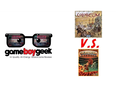 Colosseum 1st ed V S 2nd Edition Comparison with the Game Boy Geek