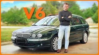 UNE VOITURE DE LUXE ABORDABLE !? Jaguar X-Type Break V6