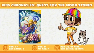 The Cardboard Kid - 301: Kids Chronicles: Quest for the Moon Stones