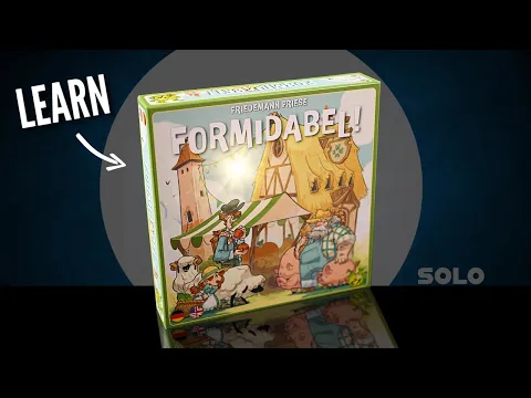 Formidable Farm Board Game | Solo Playthrough & Tutorial