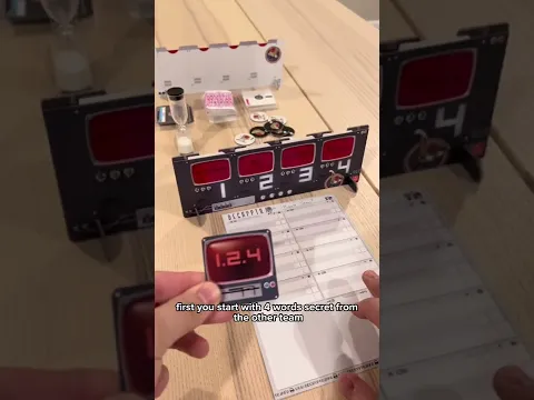 CRACK the CODE! Decrypto Board Game Overview #boardgames #cardgame #preview #puzzlegame #shorts