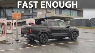 KGM Musso charging test