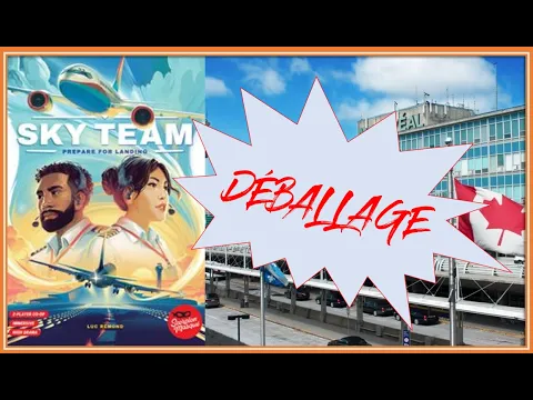 SKY TEAM - Déballage #jeudesociété #skyteam