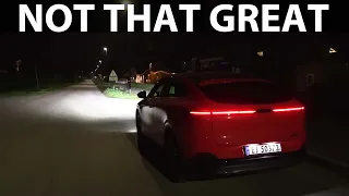 Xpeng G6 headlights test