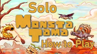 MonstaTama Solo Mode How to Play