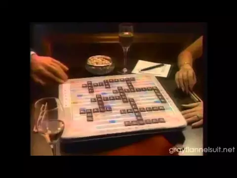 Scrabble TV ad, 1984