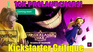 Wonderland's War: Shards of Madness (Expansion and Reprint) - Kickstarter Critique Review