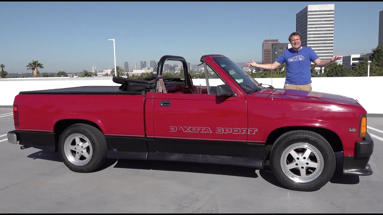 The Dodge Dakota Convertible Was a Bizarre Drop-Top Truck