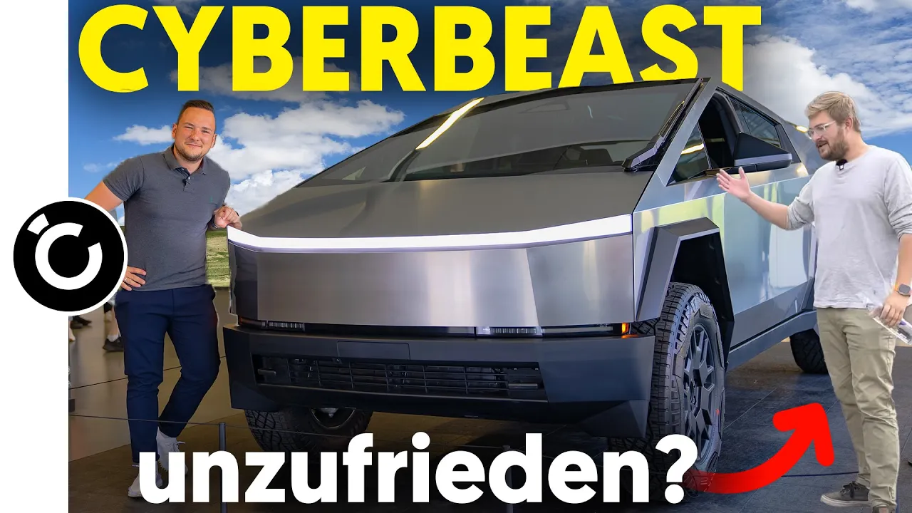 ÜBERRASCHUNG nach 3 Monaten! Tesla CYBERBEAST mit @OutofSpecReviews in Deutschland!