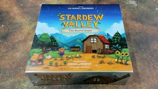 Stardew Valley: The Board Game - Unboxing and Playthrough