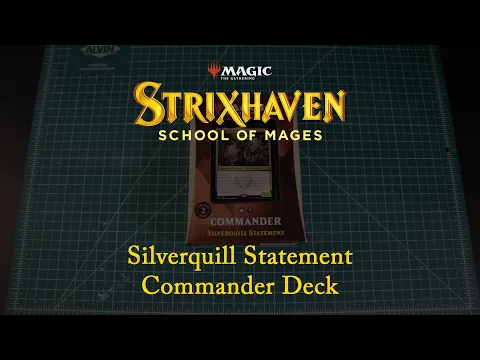 Magic: The Gathering: Strixhaven: Silverquill Statement Commander Deck