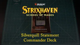 Magic: The Gathering: Strixhaven: Silverquill Statement Commander Deck