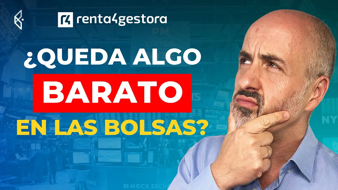 ¿Queda algo barato en las Bolsas? - Finect Focus con Renta 4 Banco 