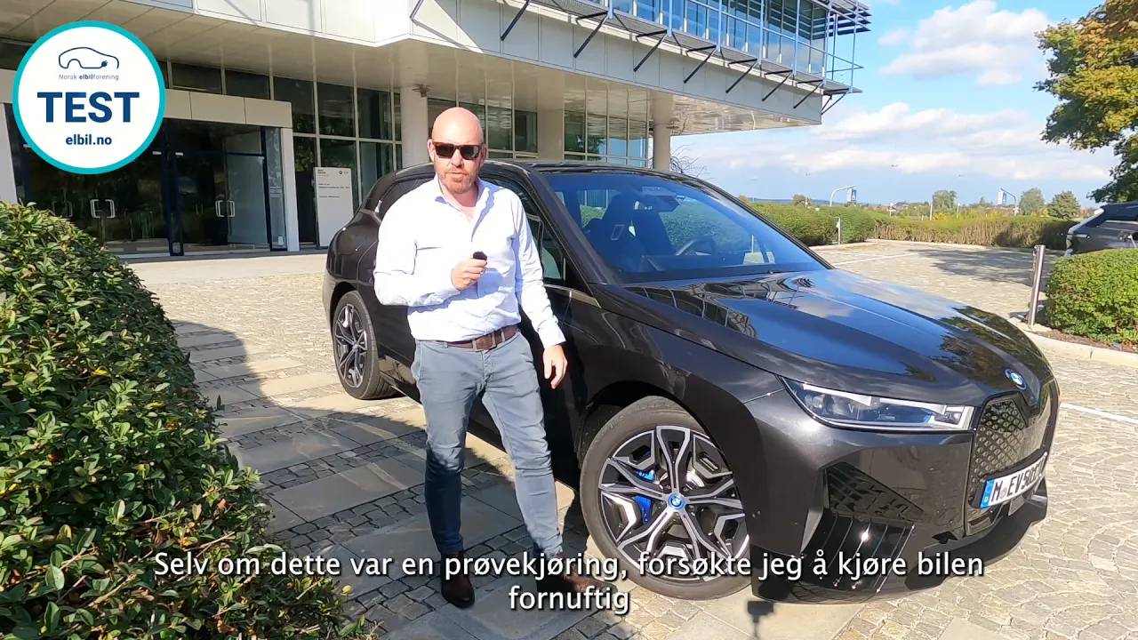 Vi prøvekjører nye BMW iX!