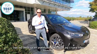 Vi prøvekjører nye BMW iX!