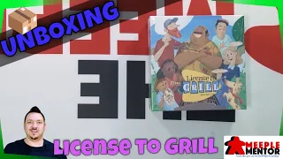 Meeple Mentor Unboxes License to Grill