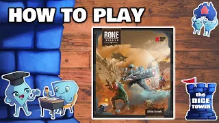 Rone Invasion (Competitive, Solo and Cooperative) - How to Play Board Game. With Stella & Tarrant