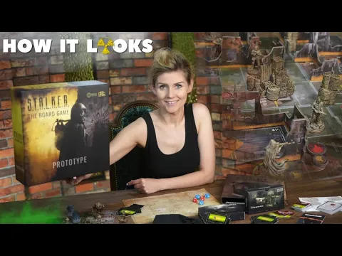 S.T.A.L.K.E.R. The Board Game | How to play | How it's look