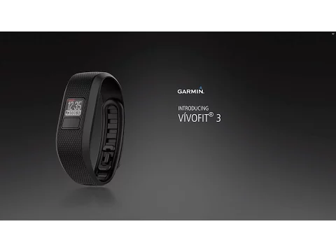 Video zu Garmin vivofit 3 schwarz XL