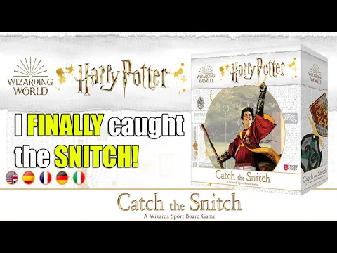 Harry Potter Catch the Snitch Unboxing base game + expansion set!