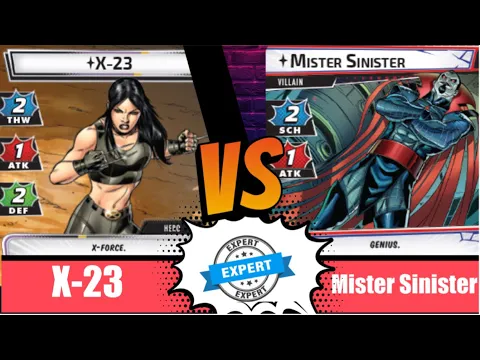 Marvel Champions | NeXt Evolution | X 23 | Vs Expert Mister Sinister | X-Men | X-Force | X-23