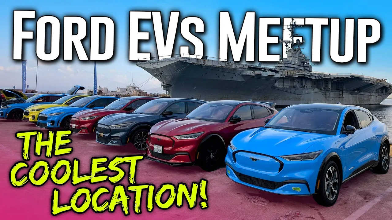 The coolest spot for a Ford Electric Vehicles Meetup in 2024 so far!