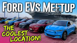 The coolest spot for a Ford Electric Vehicles Meetup in 2024 so far!