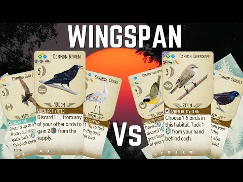 Clash Of The Tuckers: Wingspan Board Game