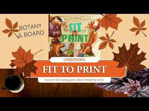 FIT TO PRINT | Kickstarter Unboxing