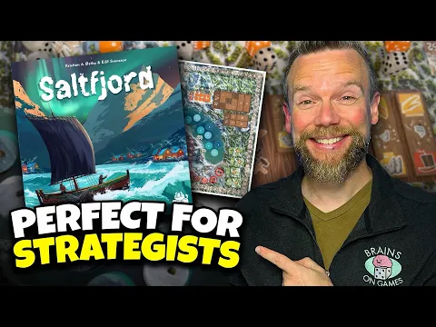 Saltfjord Board Game Review | Dice-Driven Fishing Euro in 3 Tight Rounds