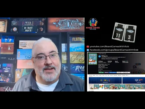 Fishing Review & Overview with Board Games with Rob