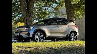 Test av Nye Volvo XC40 Recharge Twin Motor Extended range