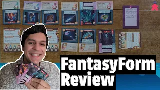 FantasyForm Solo Board Game | Review & How to Play