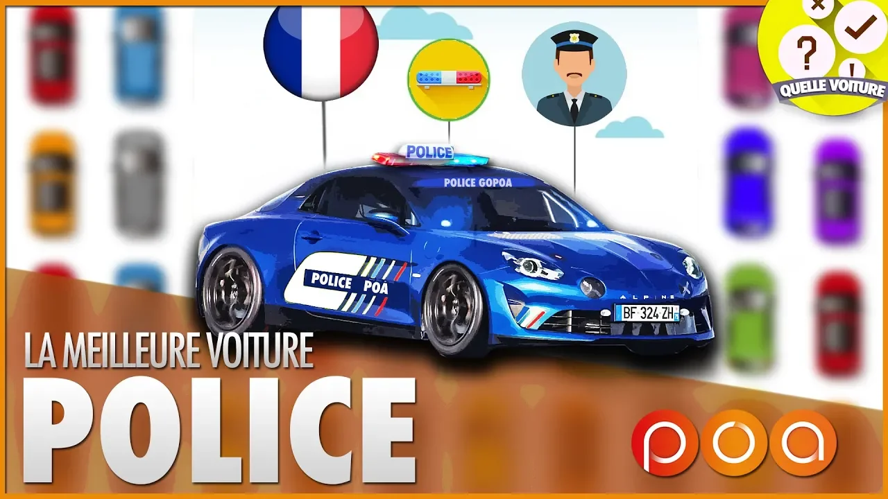 QUELLE VOITURE POUR LA POLICE FRANÇAISE ?