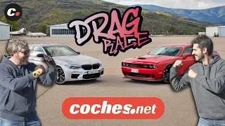 DRAG RACE BMW M5 Competition vs Dodge Challenger SRT Hellcat | coches.net
