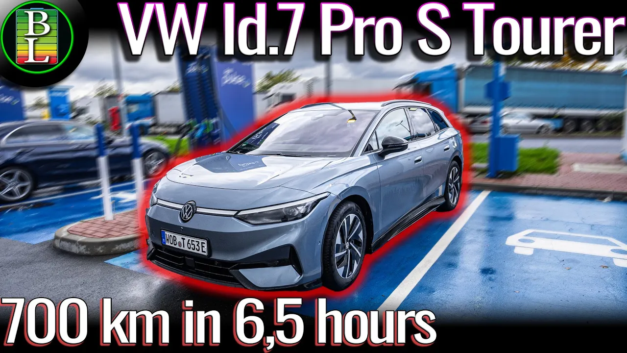 Going long distance with ABRP in the VW Id.7 Tourer Pro S 91kWh
