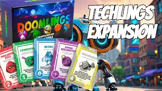 Learn & Play: Doomlings Techlings Expansion | Doomlings Card Game