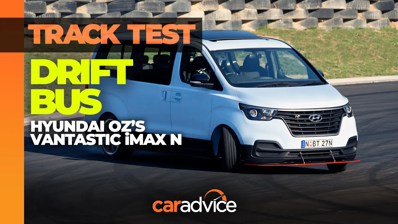 Hyundai iMax N World Time Attack 'Drift Bus' track-tested | CarAdvice