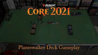 Magic: The Gathering: Core Set 2021 Planeswalker Deck Gameplay