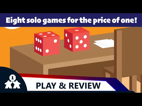 Dr. Finn's Book of Solo Strategy and Word Games play and review (review copy provided)