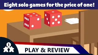 Dr. Finn's Book of Solo Strategy and Word Games play and review (review copy provided)