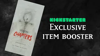 Déballage commenté - Vampire - Chapters - Exclusive Item booster