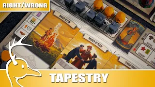 Tapestry - Right for you / Wrong for you - (Quackalope - Board Game)