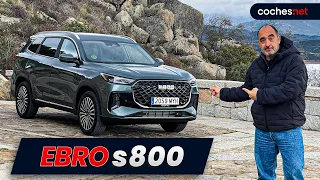 Ebro s800, el SUV de 7 plazas de la marca española | Prueba / Test / Review en español | coches.net