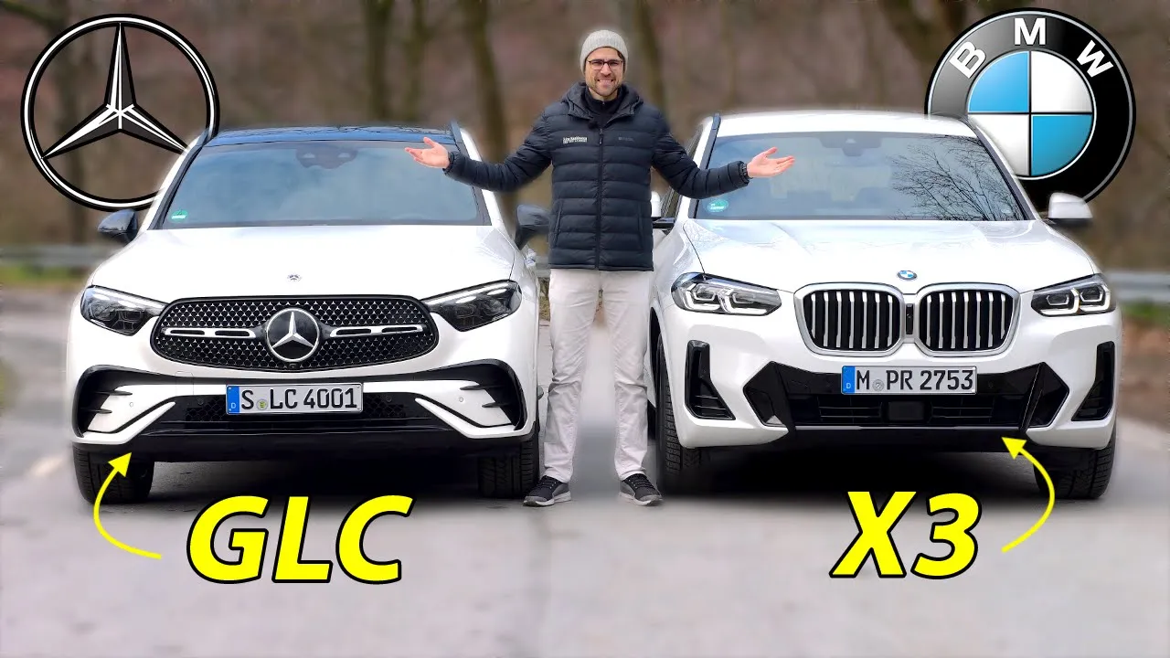 Mercedes GLC vs BMW X3 comparison REVIEW - who’s the king?
