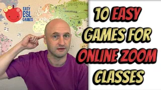 ESL Games for Online Classes | 10 Easy Games For Online Zoom Classes - Videos For Teachers