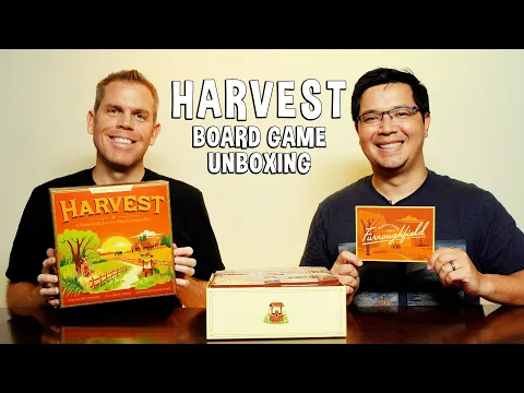 Unboxing Harvest - Cute Animal Farming Board Game