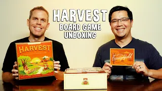 Unboxing Harvest - Cute Animal Farming Board Game